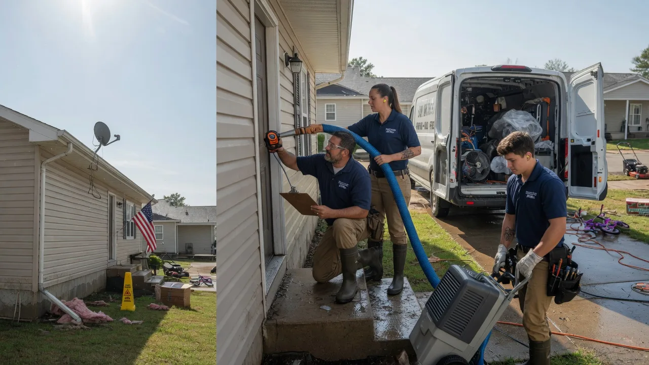 Ceiling Water Damage Restoration in Bagdad, AZ near me